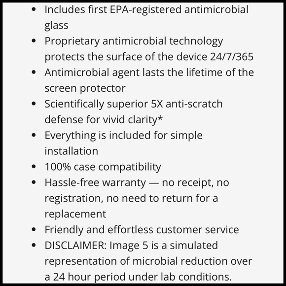 🍎🛡️iPhone 12/13ProMax 💪🏼💯Compatible, OtterBox💪🏼💯Amplify Glass Screen Protector - Picture 12 of 12